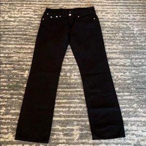 Men’s Black Denim True Religion Jeans